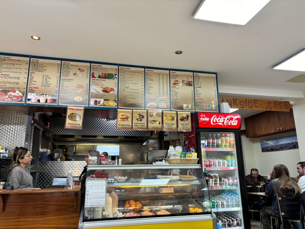 The Bankside Café menu